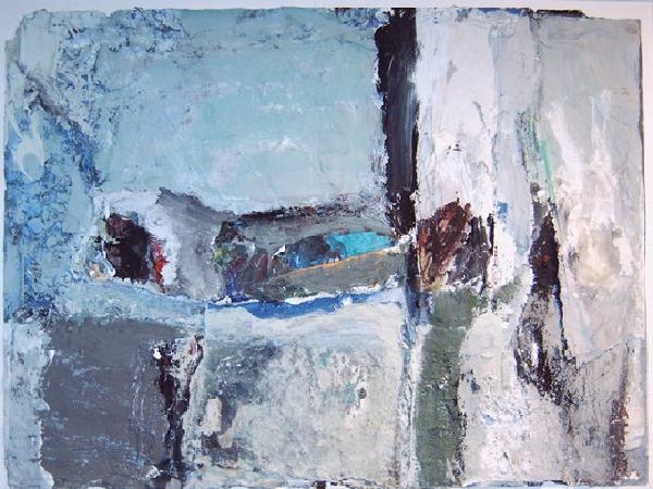 Traum Nr. 99 - Mischtechnik - 1999<br>(Foto: 002)