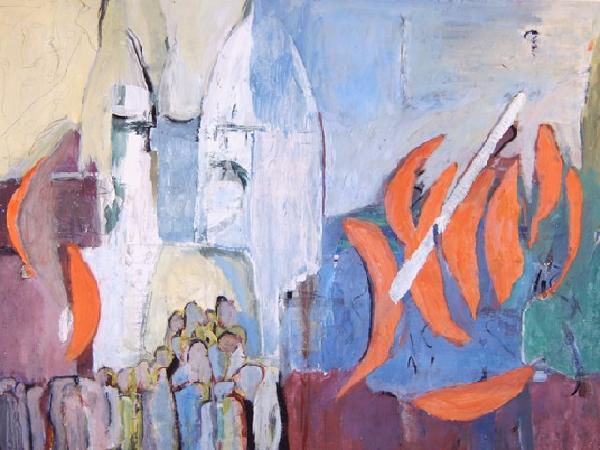  Sacre coeur - Mischtechnik - 2005<br>(Foto: 007)